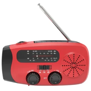 Portable Emergency Crank Radio FM/AM/WB