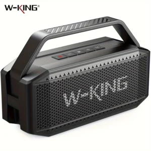 W-KING 100W Peak 60W RMS Deep Bass Bluetooth Speaker