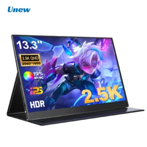 2.5K Portable Monitor 13.3” 2560x1600 External Display