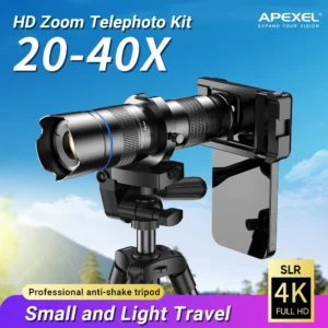 APEXEL 20-40x zoom telephoto lens telescope